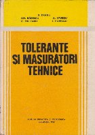 Tolerante si masuratori tehnice