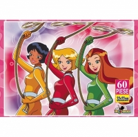 Totally Spies - Spioanele cu lasou - PUZZLE 60 PIESE 32x22 cm