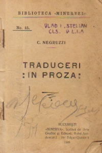 Traduceri: In Proza
