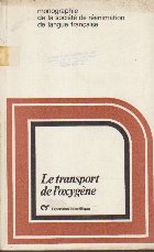 Le Transport de L Oxygene