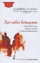 Trei critici lovinescieni Şerban Cioculescu