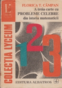 A treia carte cu probleme celebre din istoria matematicii