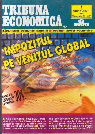 Tribuna Economica, Nr. 6/2001