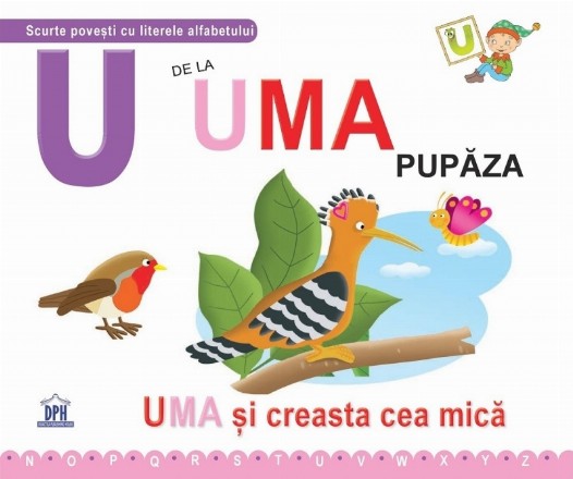 U de la Uma, pupaza. Uma si creasta cea mica - Necartonata