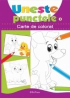 Uneste punctele Nr.3 - carte de colorat