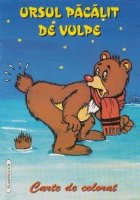 Ursul pacalit de vulpe - carte de colorat