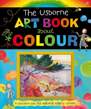 Usborne art book about colour