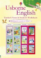 Usborne English teacher's notes and student's worksheets