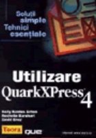 Utilizare QuarkXPress