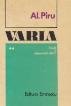 Varia - Studii si observatii critice, Volumul al II-lea