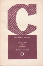 Varlaam si Ioasaf. Istoria unei carti