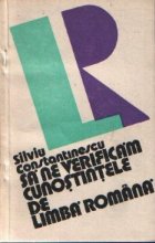 verificam cunostintele limba romana