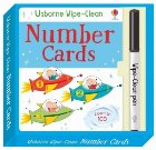 Wipe clean number cards