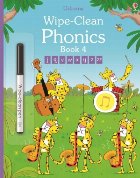 Wipe-clean phonics book 4