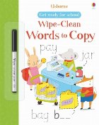 Wipe-clean words to copy